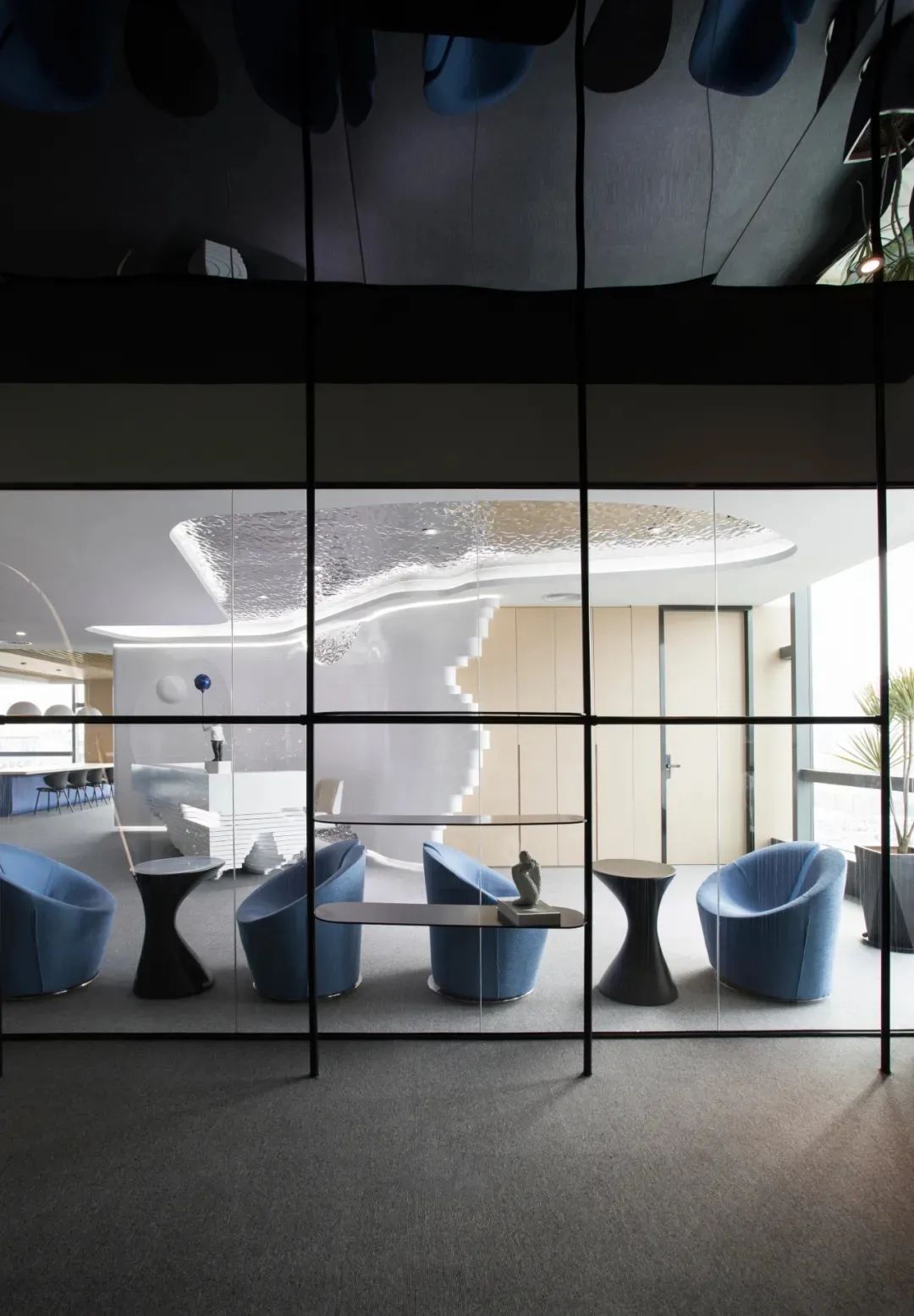 现代风格厦门指纹科技公司办公空间设计-8