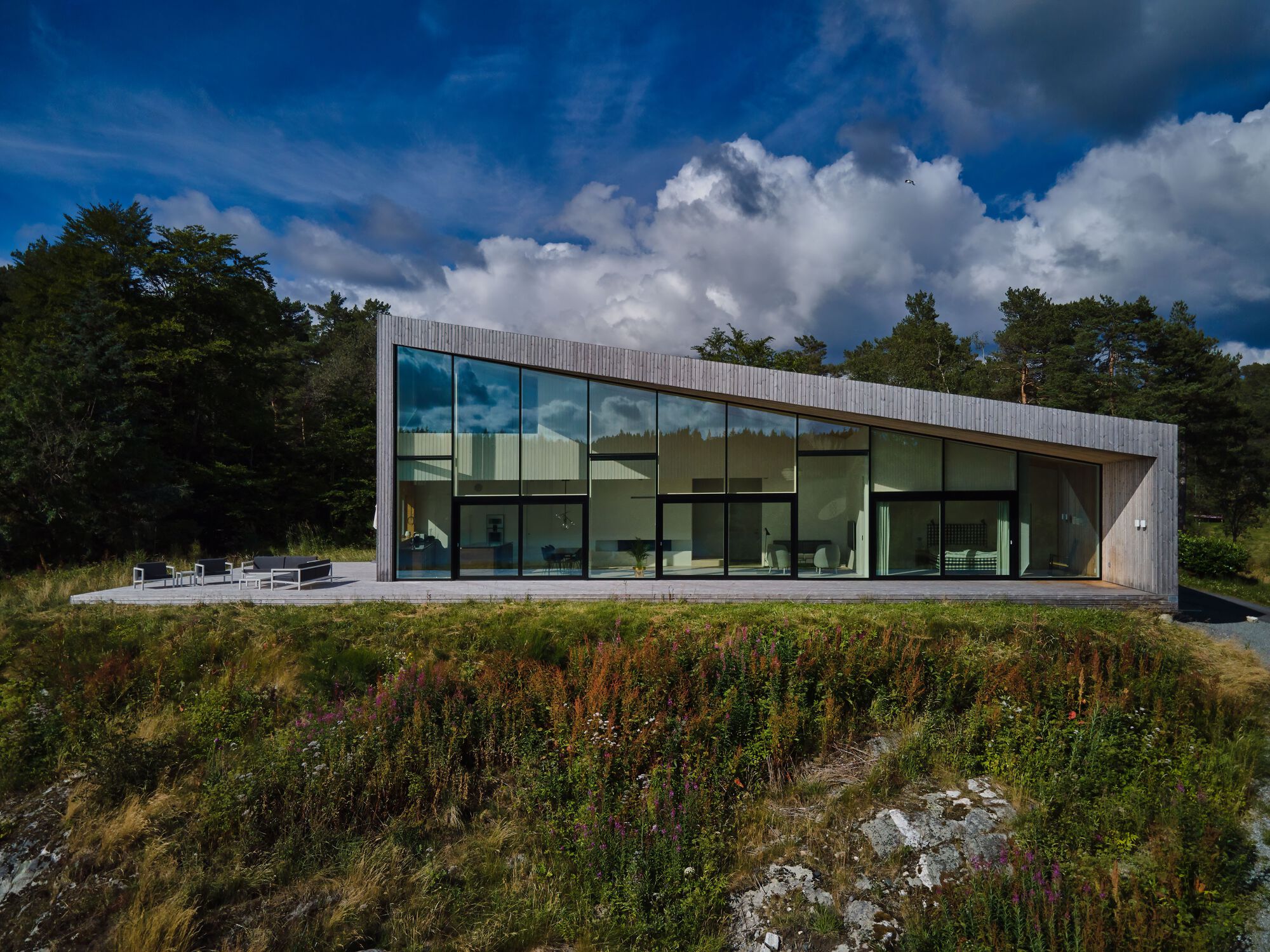 格里姆赛达伦别墅丨挪威丨Saunders Architecture-9