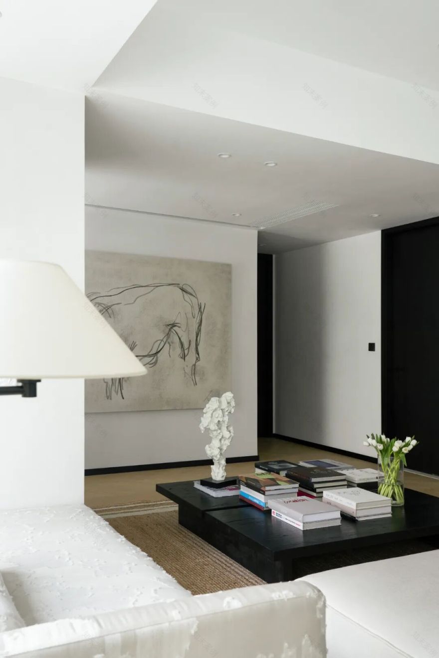 纯白诗歌 · 雅致的极简主义住宅丨中国成都丨LAE Design-12