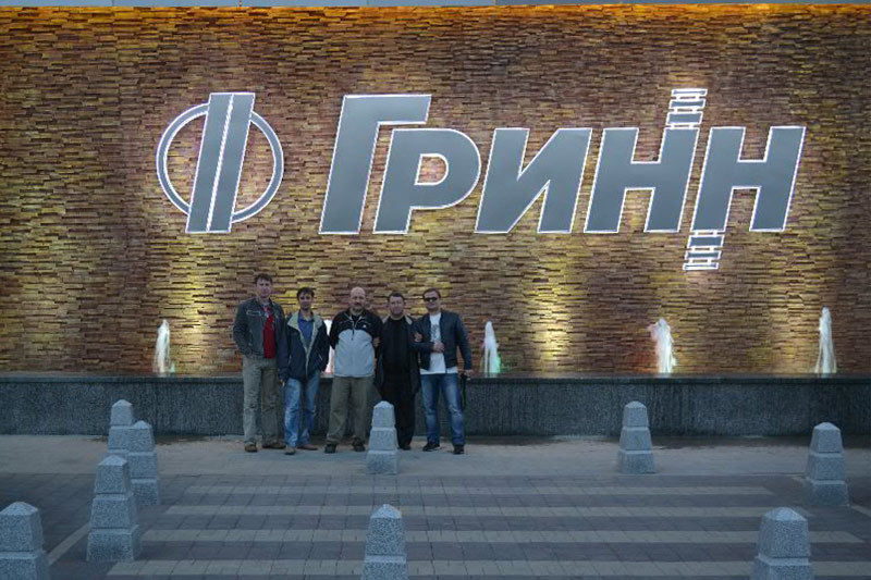 МегаГринн购物中心 façade 瀑布喷泉丨俄罗斯别尔哥罗德丨Aqua Logo 工程公司-5