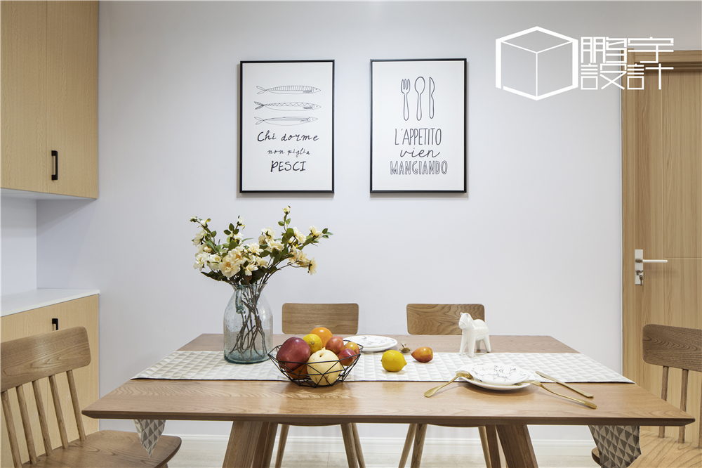 100㎡北欧风居室 | 简约自然,温馨年轻-8