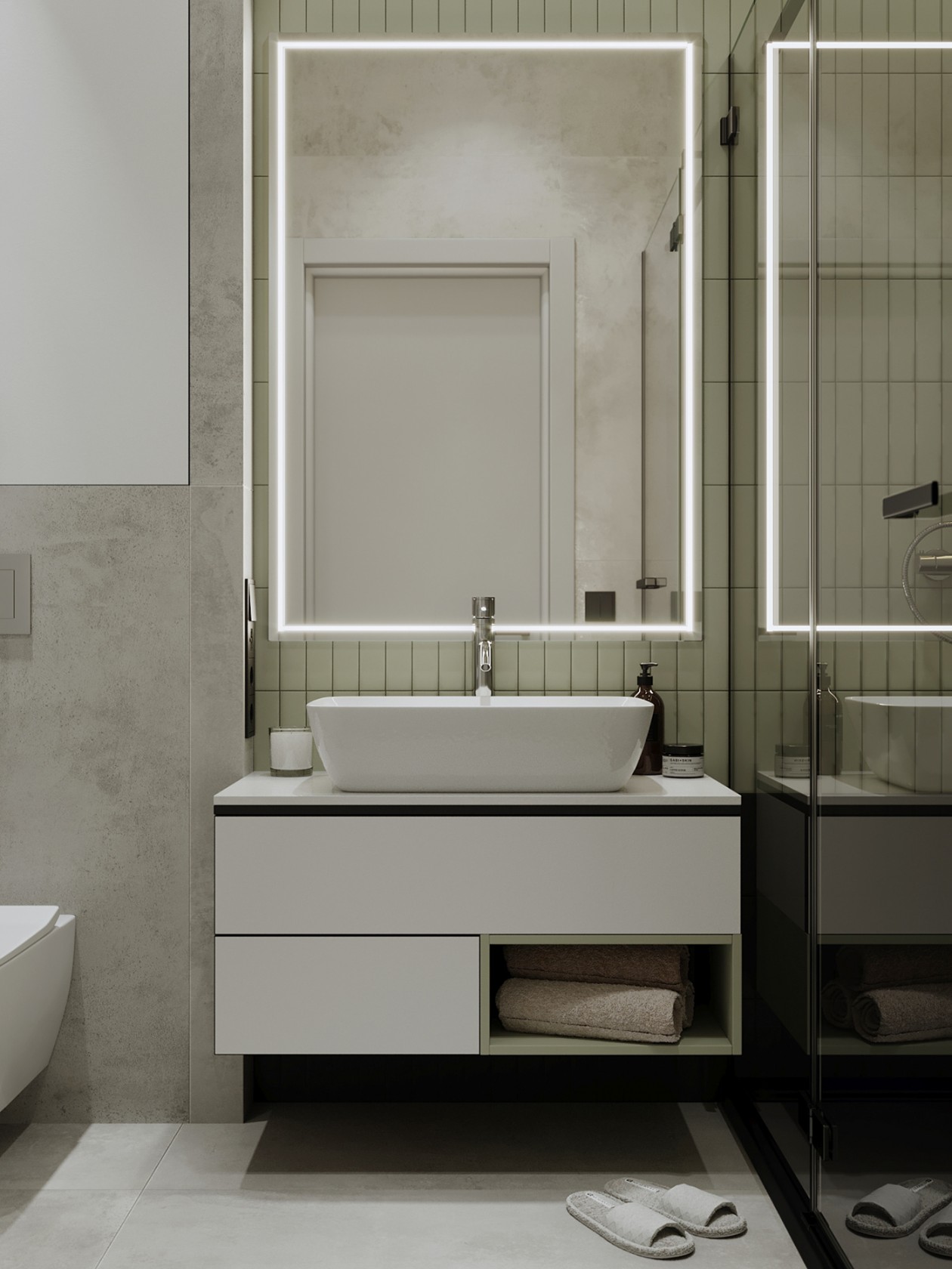 俄罗斯极简公寓设计丨俄罗斯莫斯科丨Ilya Shubochkin 等-22