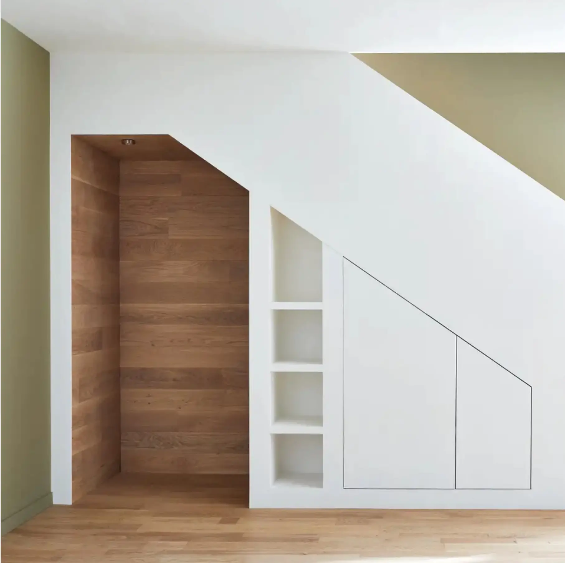 利用楼梯下的空间 | 三种创意设计方案-14