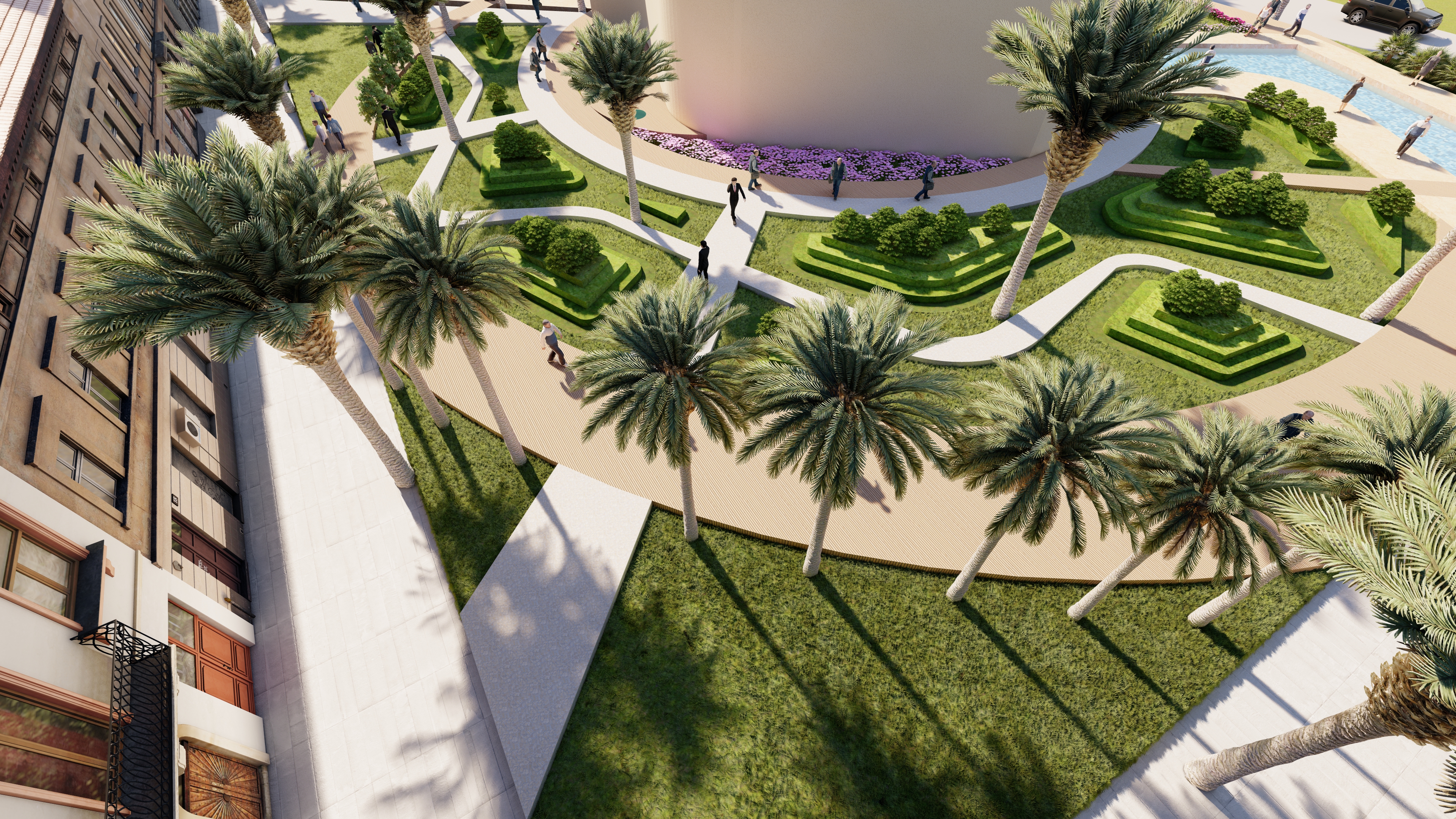 Landscape Auto cad + SketchUp + Lumion-1