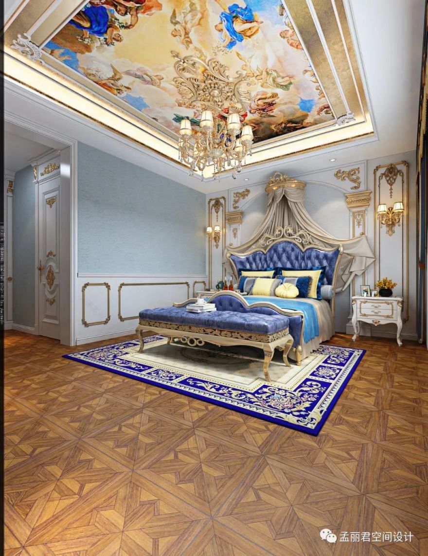 刘总法式别墅 | 巴洛克迷情的永恒浪漫-18