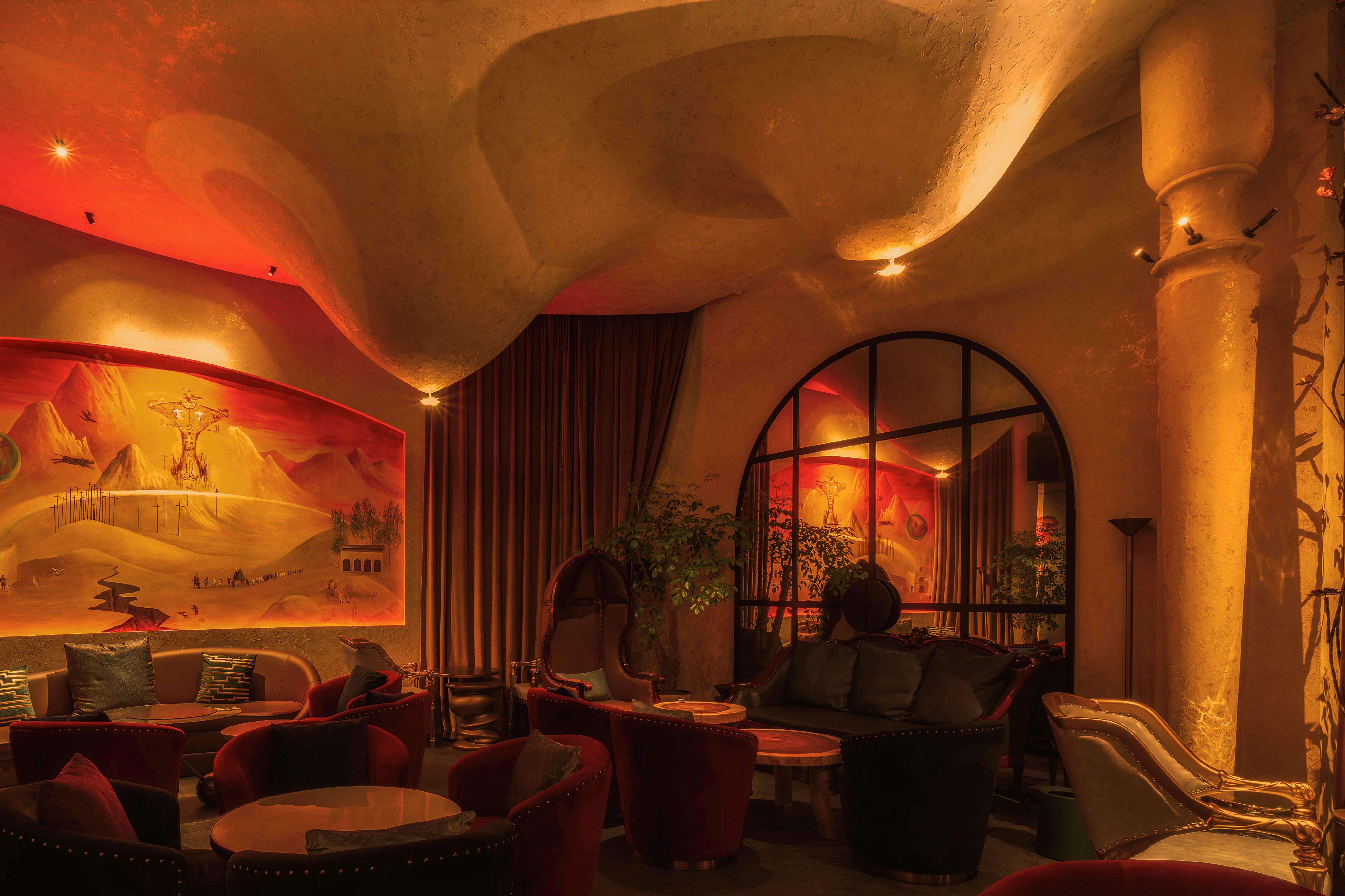 燃域·威士忌雪茄酒吧丨中国成都丨Wooton Designers-36