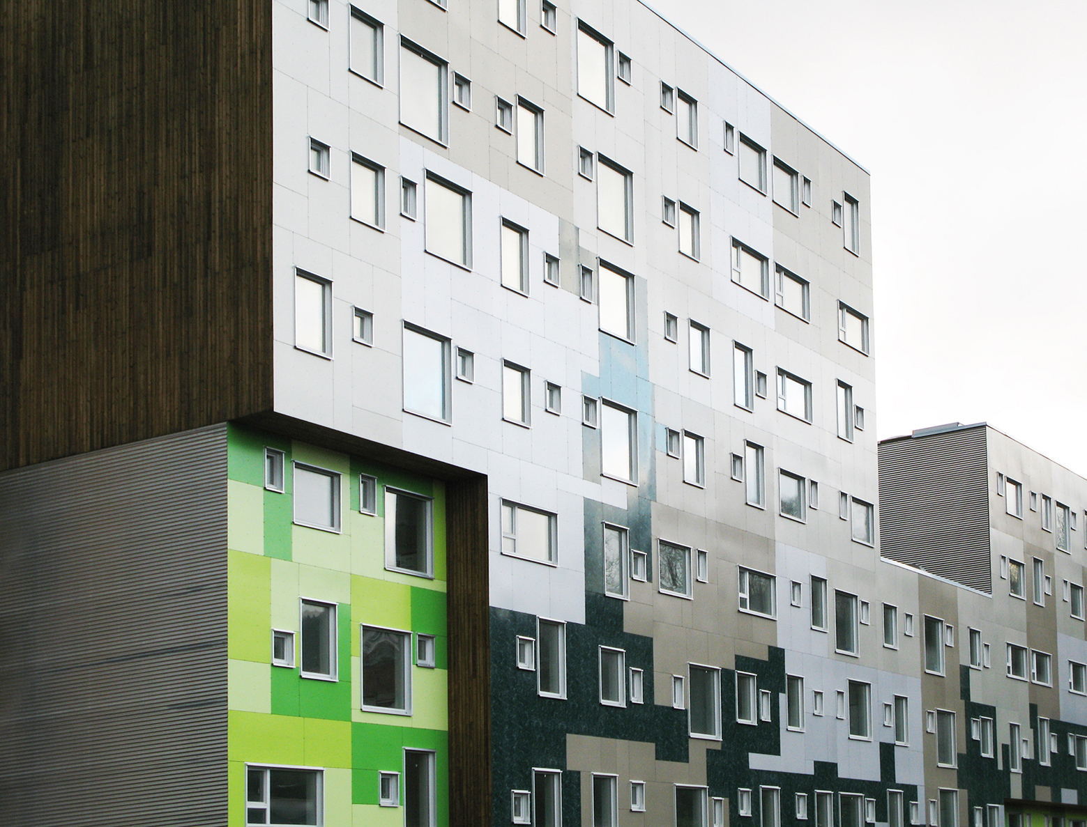 挪威 Gronneviksoren 学生公寓 | 低能耗、高可持续的绿色设计-21