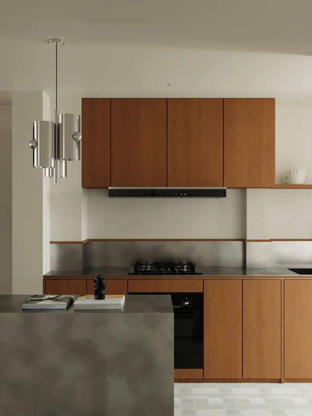 岚一设计｜温和有序的错层住宅-33