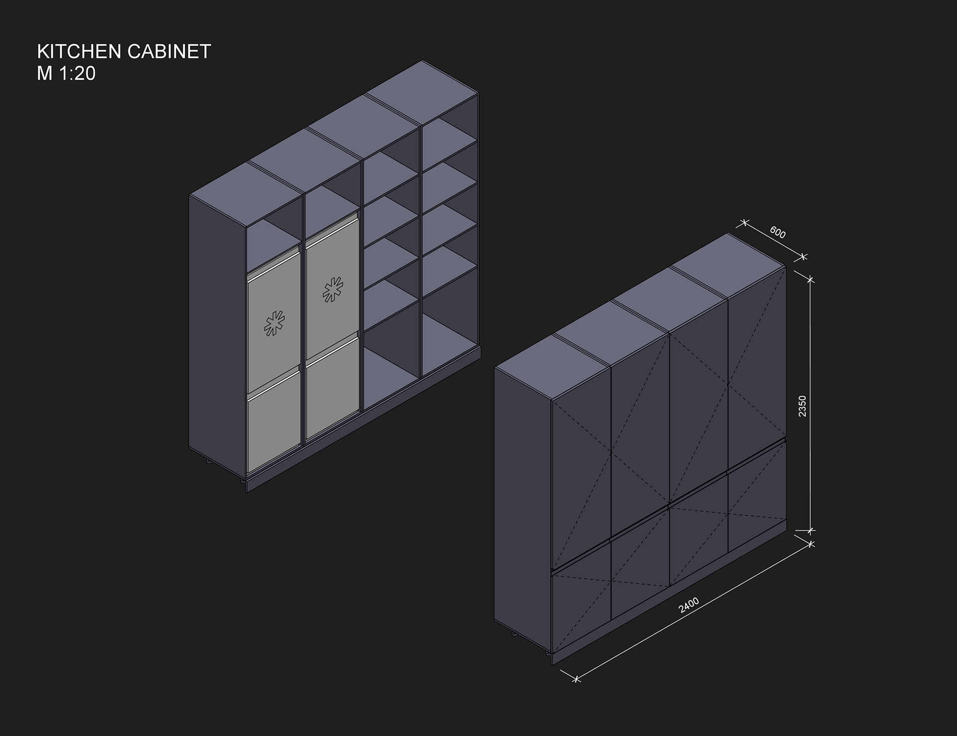 厨房客厅设计概念丨俄罗斯圣彼得堡-8