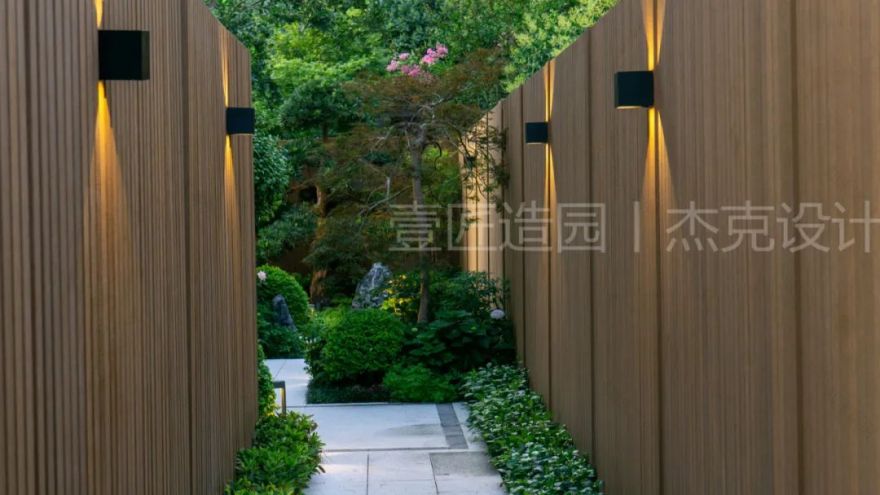 一庭一院一世界 · 正弘瓴的极简庭院设计丨【壹匠造园】-18