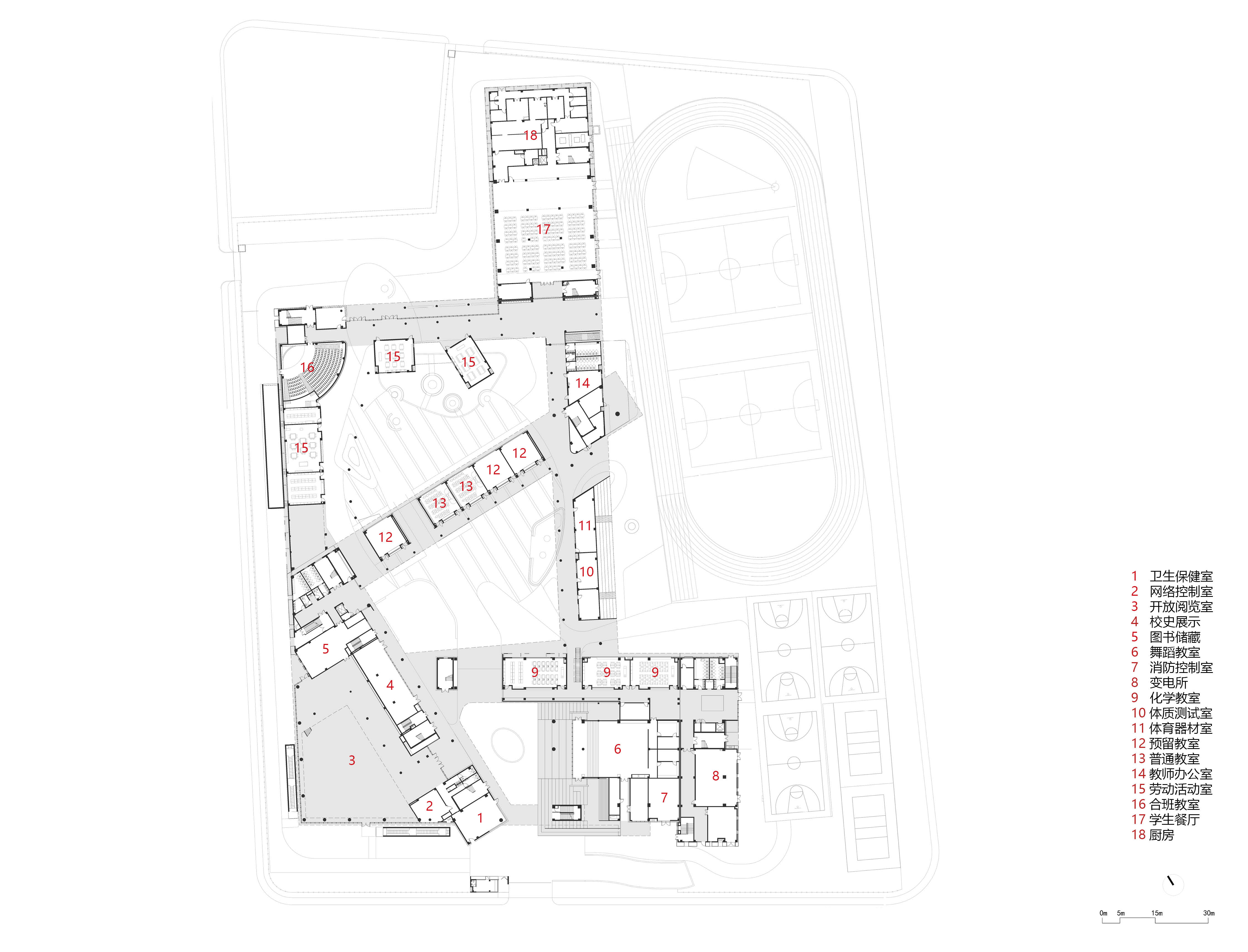 为校园“留白”：金陵中学附属中小学 / 九城都市-43