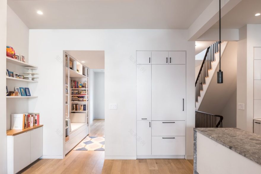 布鲁克林联排住宅扩建,自然光与空间的巧妙融合-22