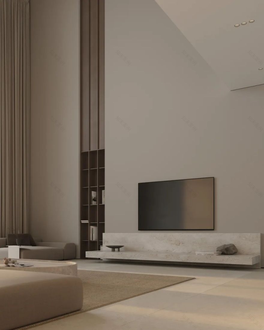 奶白色极简主义设计丨美国纽约丨Tetiana Aleksandrenko-8