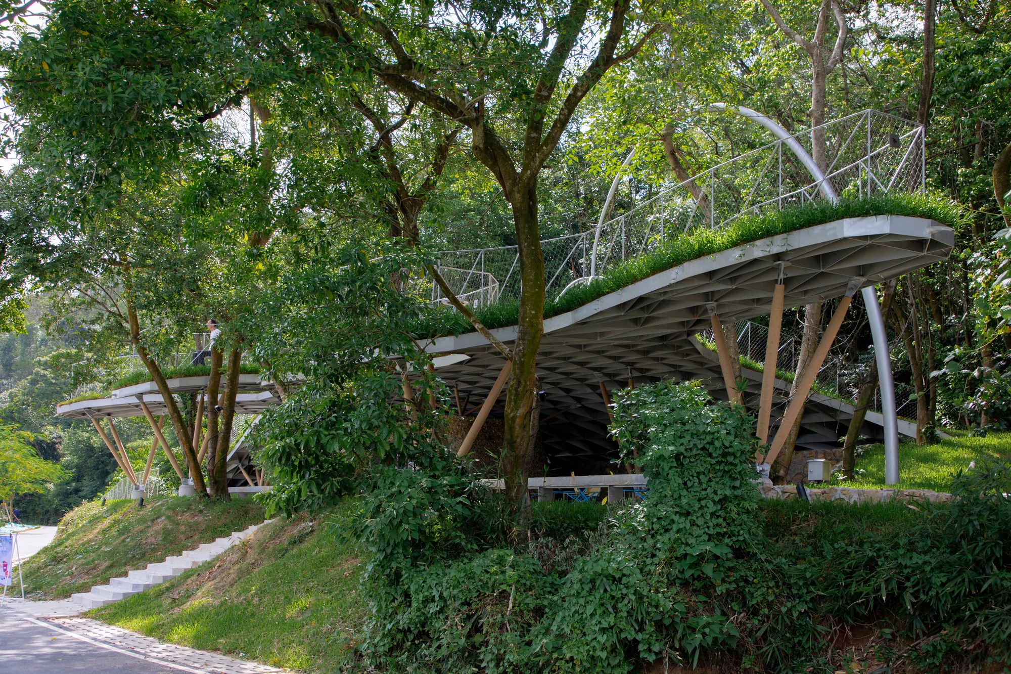 Five Finger Pavilion(凤凰谷亭)丨中国惠州丨YXDesigners-31