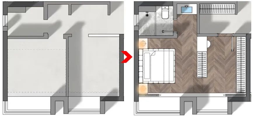 龙湖光年小区镜像户型设计丨飞墨设计-98