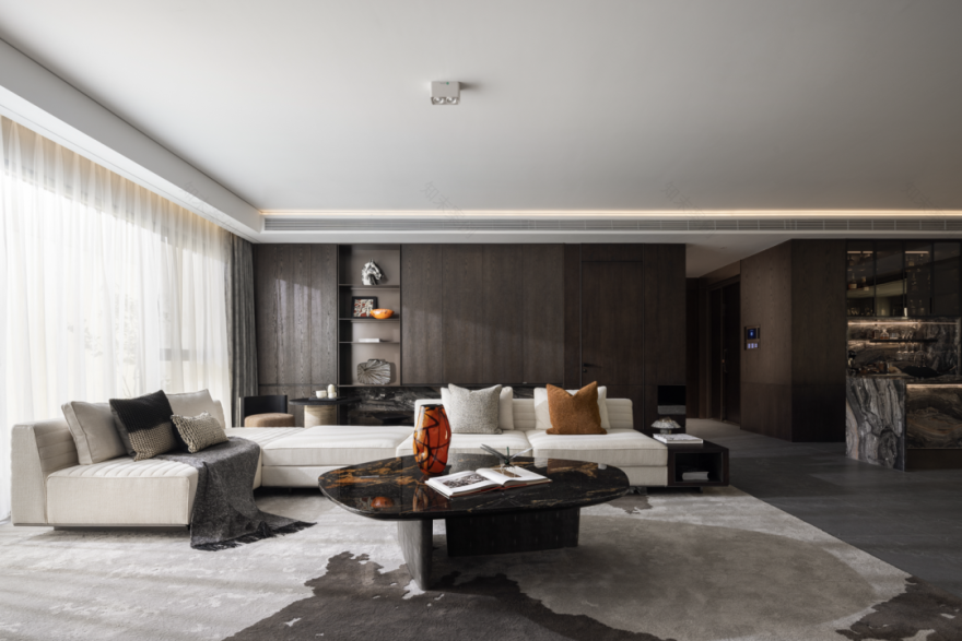 中海峰境梅江225户型样板间丨中国天津丨北京山禾金缘艺术设计股份有限公司-8