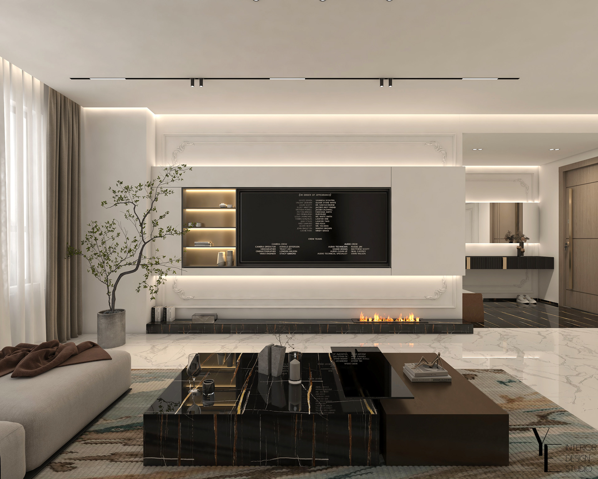 AZIZA APARTMENT 室内设计项目丨突尼斯丨YE INTERIOR-11