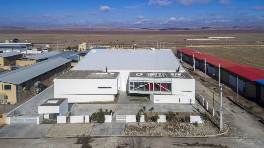 伊朗 Shamim 聚合物工厂丨Davood Boroojeni Office-91