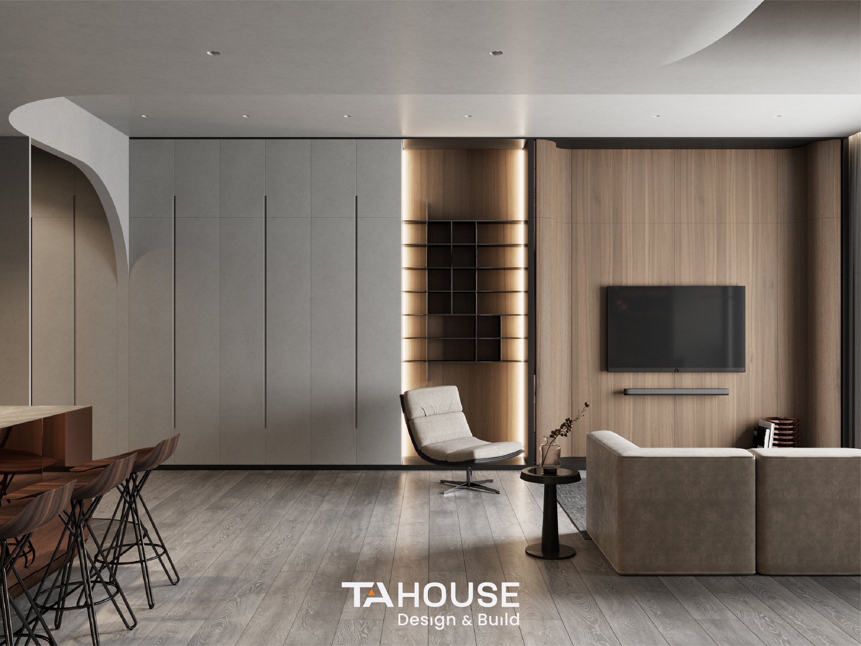 MIDTOWN APARTMENT 现代设计丨TA HOUSE-5