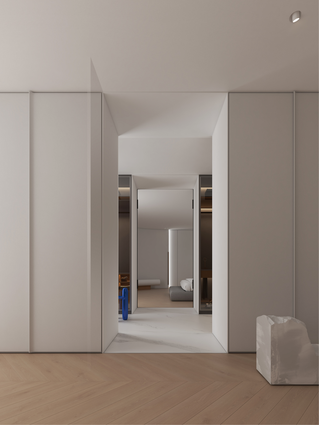 130㎡ 上海私宅 对望陆家嘴~ 实景拍摄-20