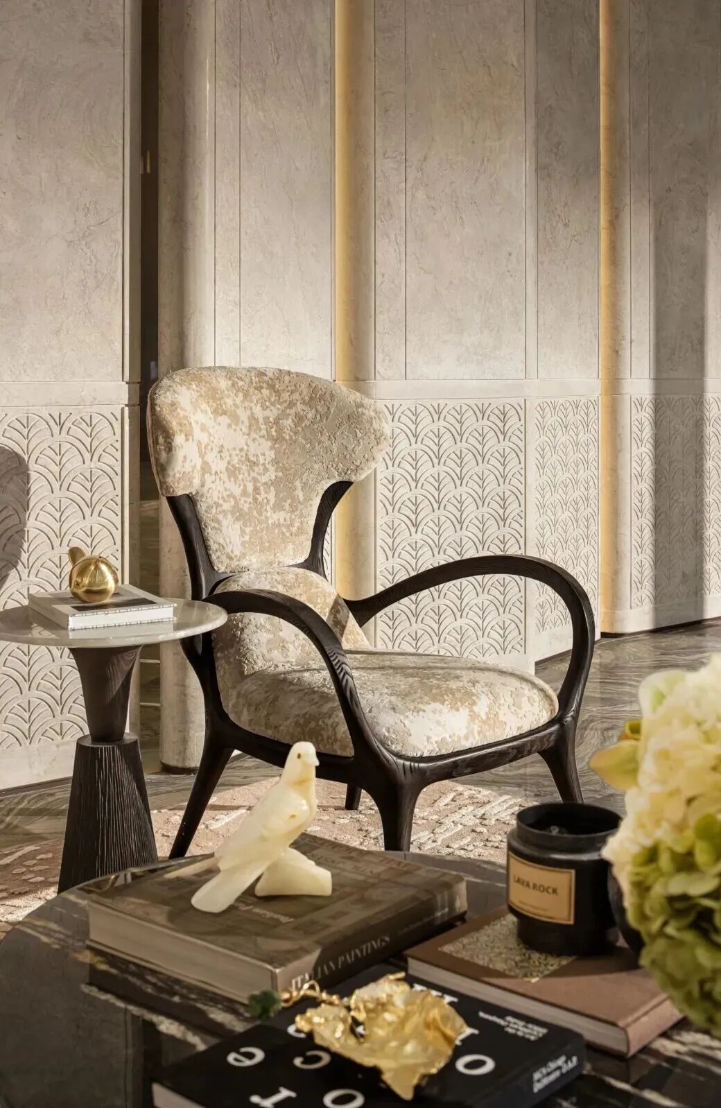 华润置地·旗峰润府·澐璟丨硬装矩阵纵横,软装矩阵鸣翠-15