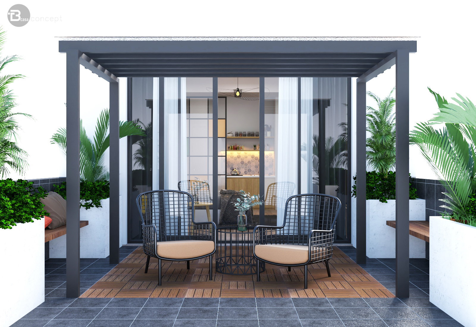 COLOR BLOCK MINI APARTMENT-5