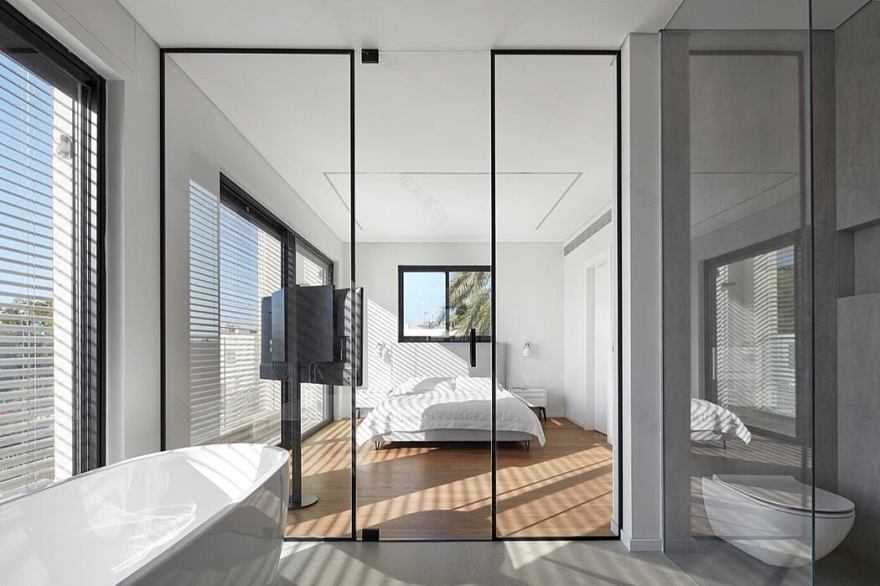 以色列极简泳池别墅丨Shlomit Zeldman Design Studio-12