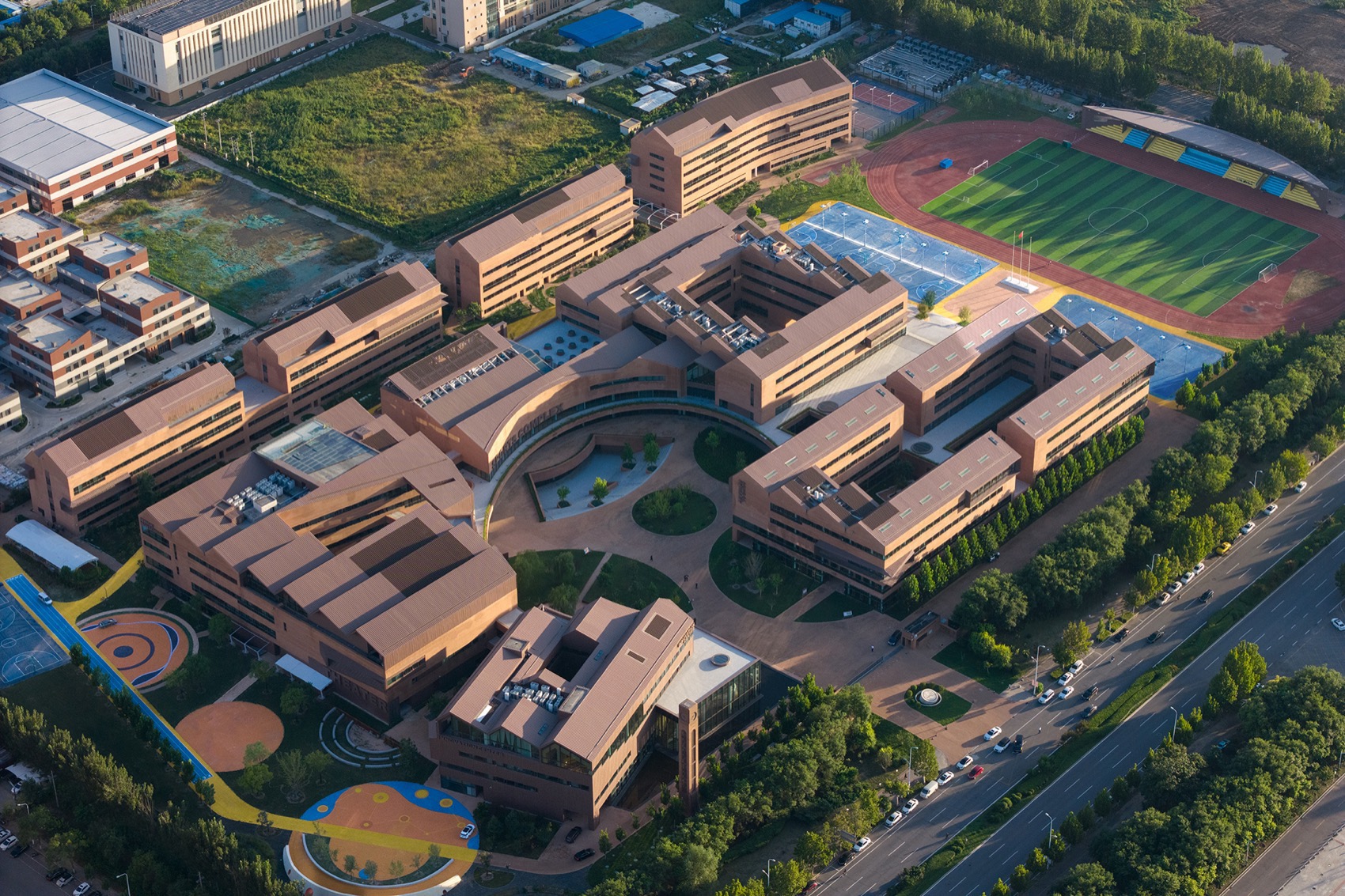 天津光华外国语学校丨中国天津丨天津华汇工程建筑设计有限公司-3