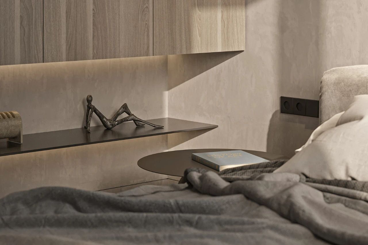 Ivan Honcharenko 打造 100㎡高级灰空间,简约而细腻-56