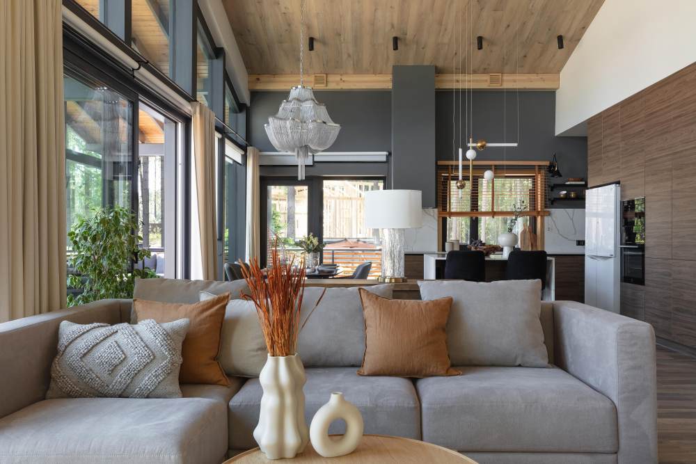 俄罗斯森林乡间别墅丨Lampa Design Studio-8