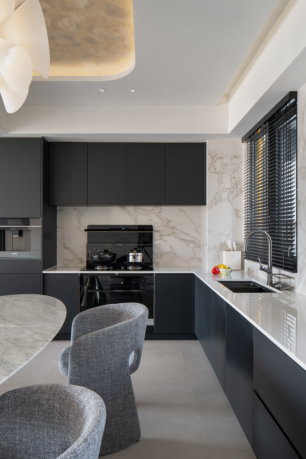 新作丨金俊乐:143㎡法式流光,漫游家的生命力丨中国丽水-50