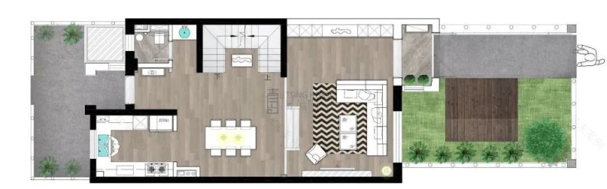 绿地与湖 · 现代简约风别墅 | 生活的主角,自在不设限-37