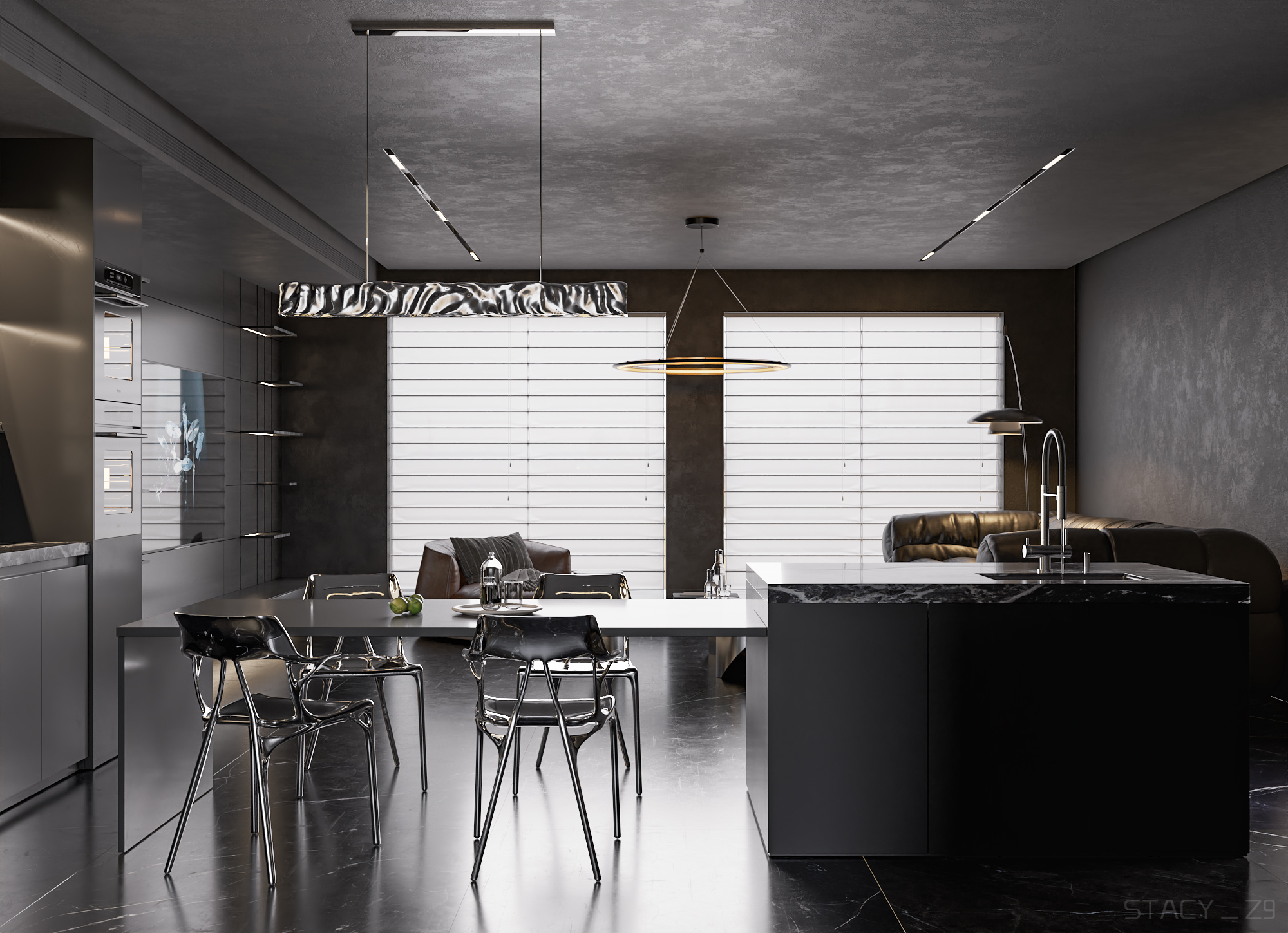 暗黑风客餐厅-3