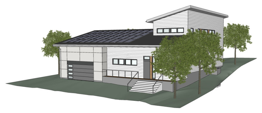 庭院周边净零能耗建筑新建项目-15