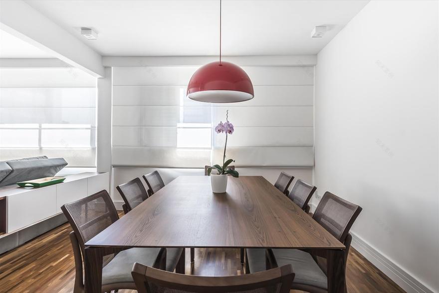 巴西圣保罗 Apartamento Perdizes 278 公寓 | 木质与白色的诗意融合-5