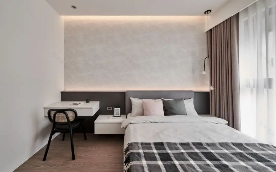 奶油色与白的优雅碰撞,岳蒙最新作品诠释空间魅力-24