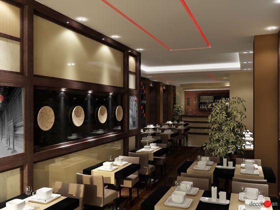 亚洲传统风格餐厅设计-8