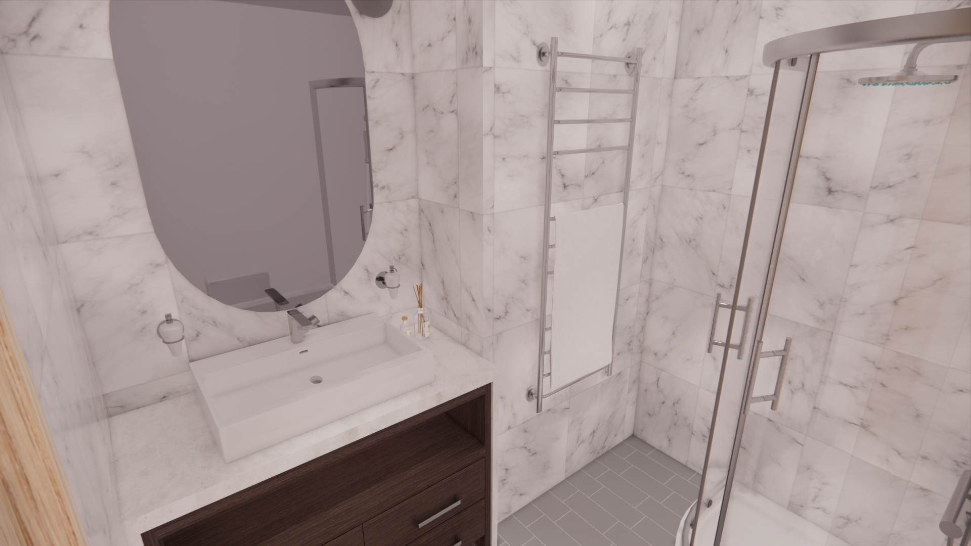 Residential/Commercial Building - 3D Modeling Project-27