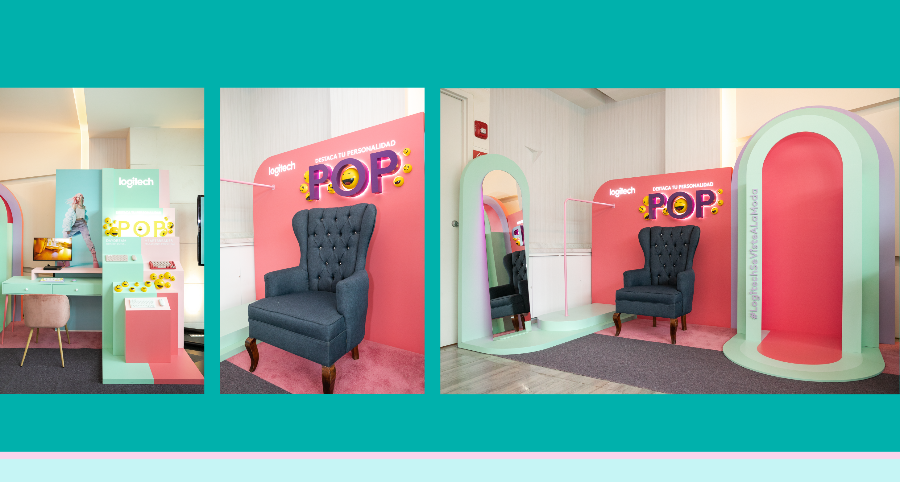 Stand Logitech Mercedes-Benz Fashion Week México-5