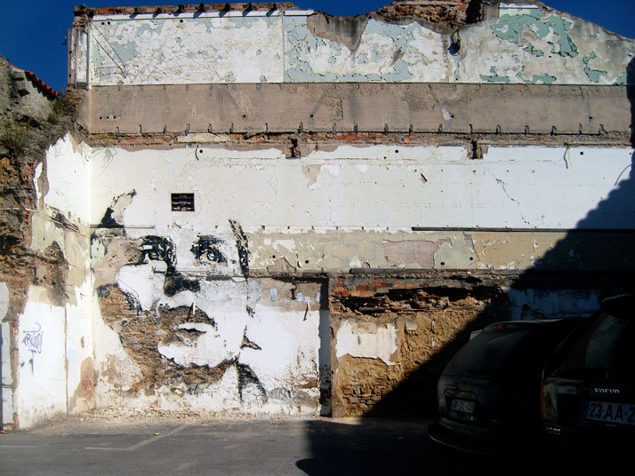 Deconstructed Wall Art by Alexandre Farto, aka VHILS-26