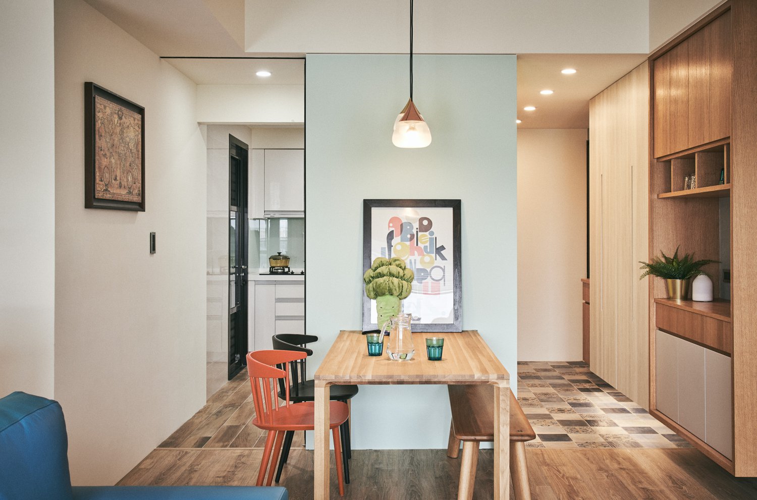 台中现代简约家居，自然光线与个性化设计完美融合-9