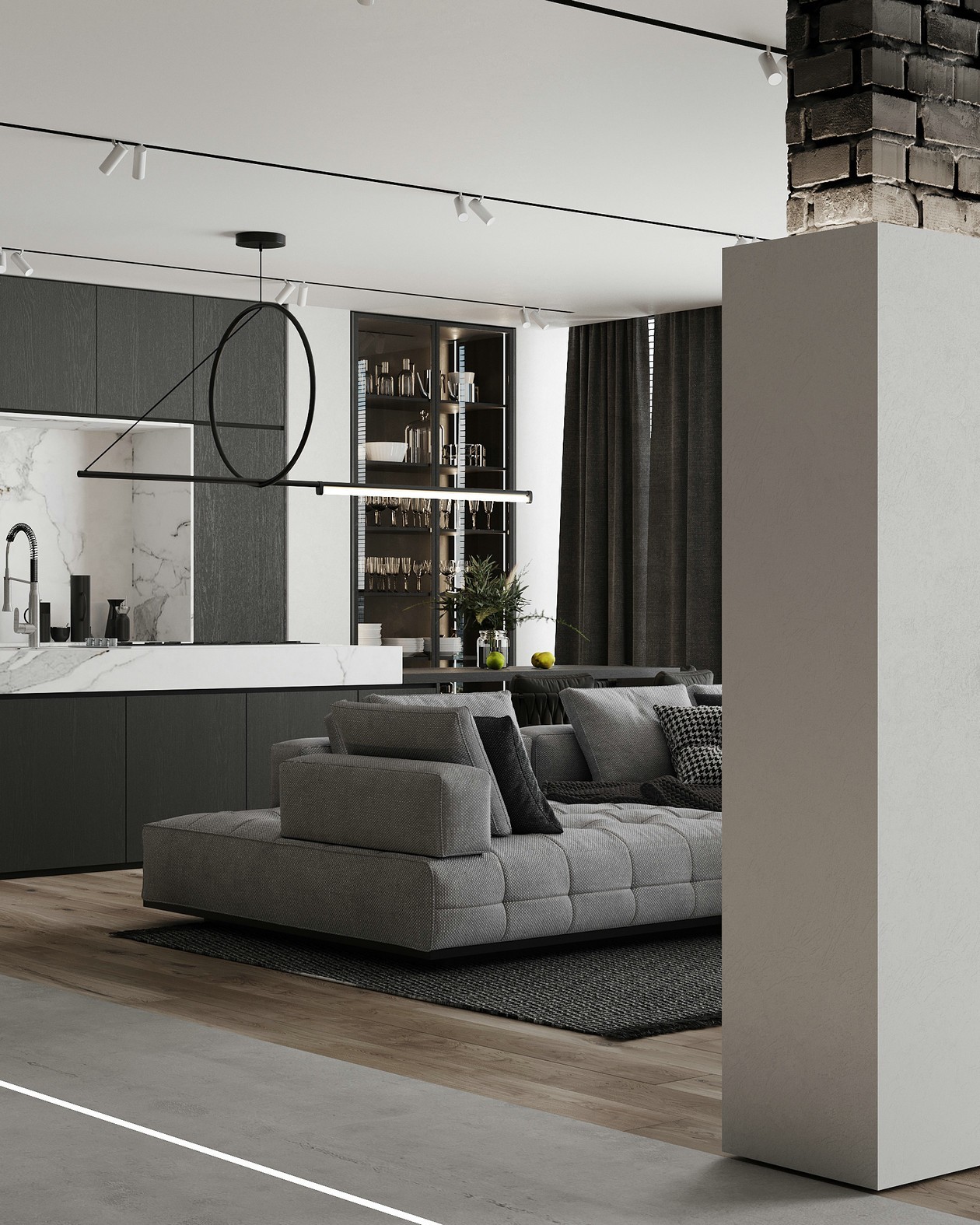 高级黑+高级灰 舒适到极致的现代感-6