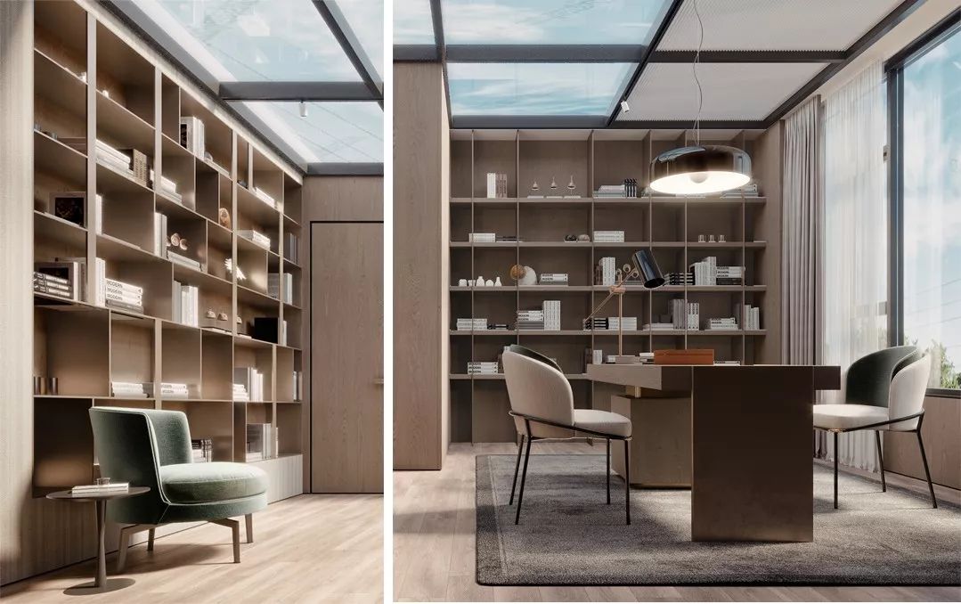 删繁就简的当代轻奢 | 东莞约 490 平米空间设计案例-51