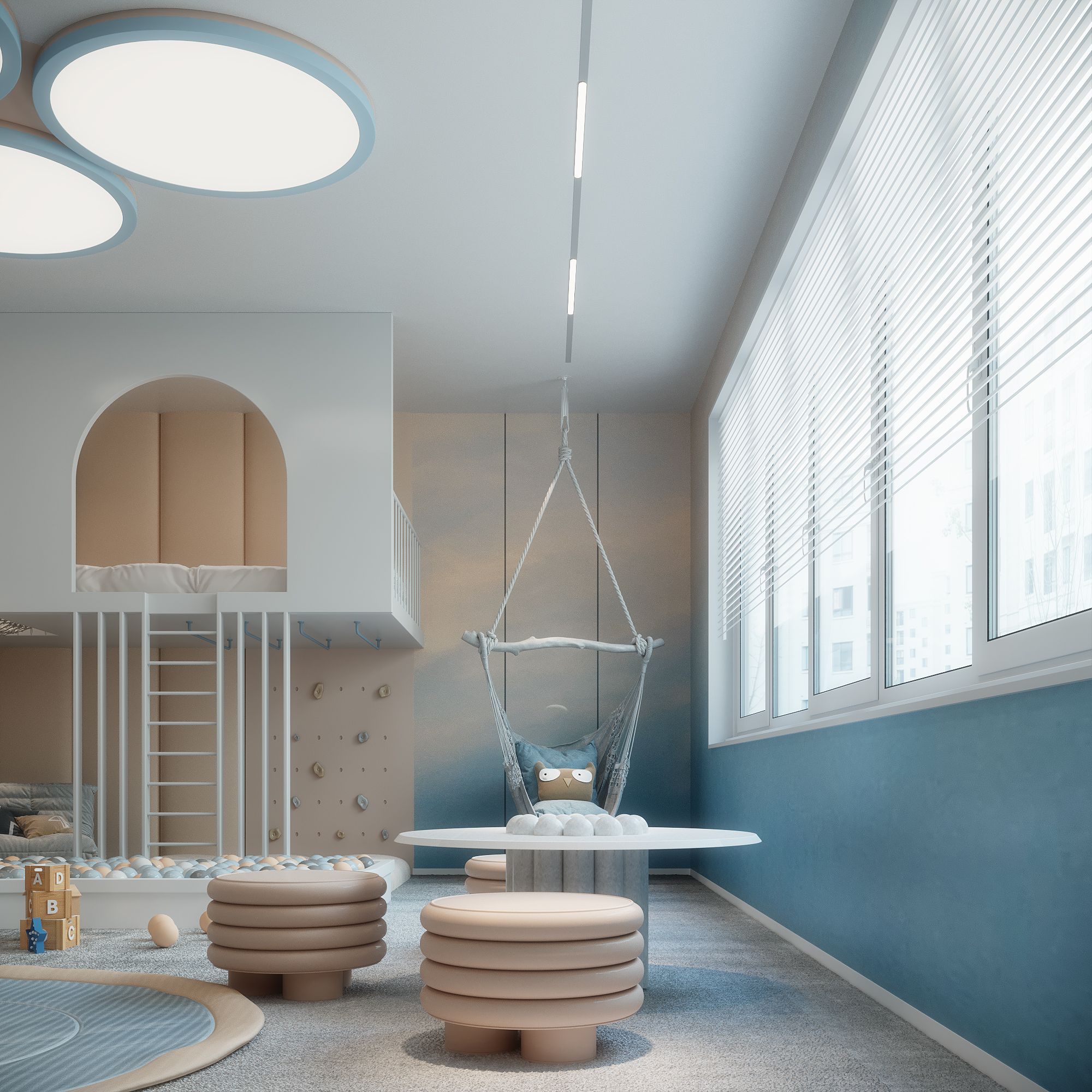 儿童游戏室设计丨沙特阿拉伯丨Mariam Samir-6