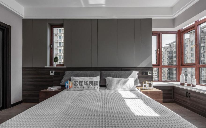 现代黑白灰,打造简约大气家居空间-31