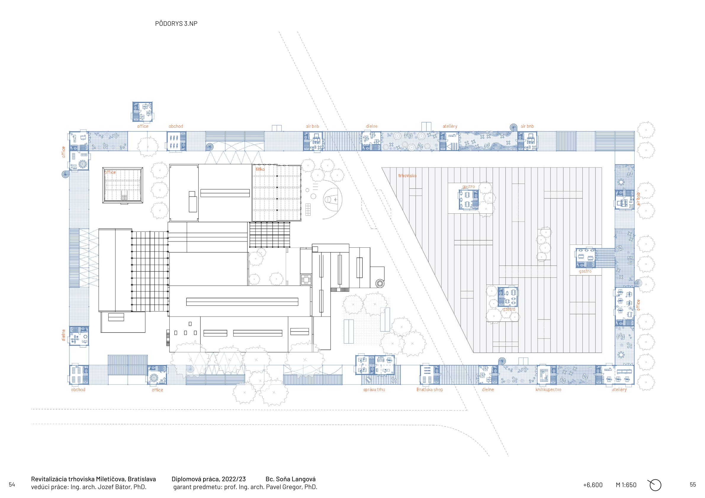 Miletičova 市场复兴丨斯洛伐克布拉迪斯拉发-29