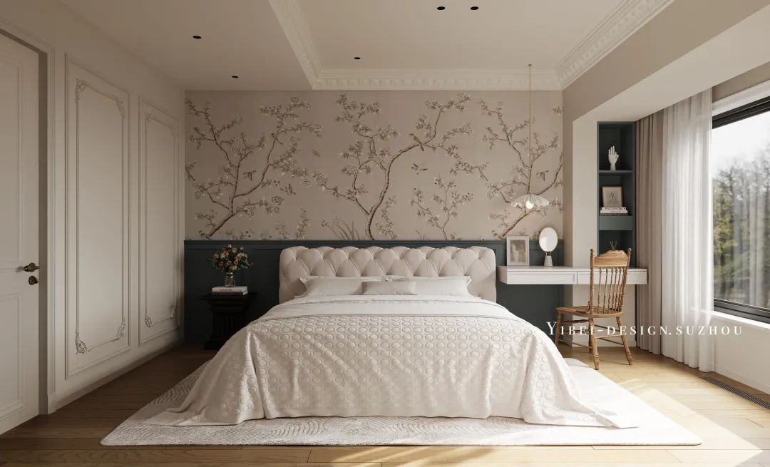 法式复古梦宅丨中国苏州丨一贝设计-38