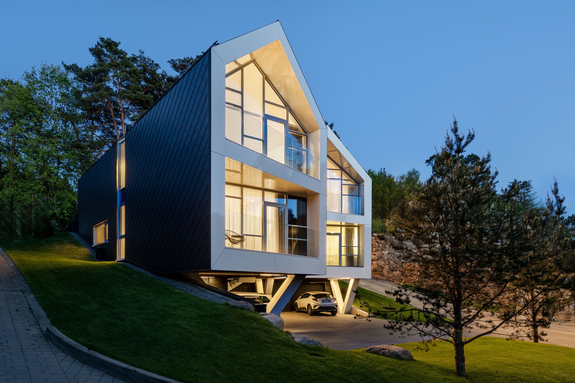 双拼别墅丨立陶宛维尔纽斯丨ArchLAB studio-17