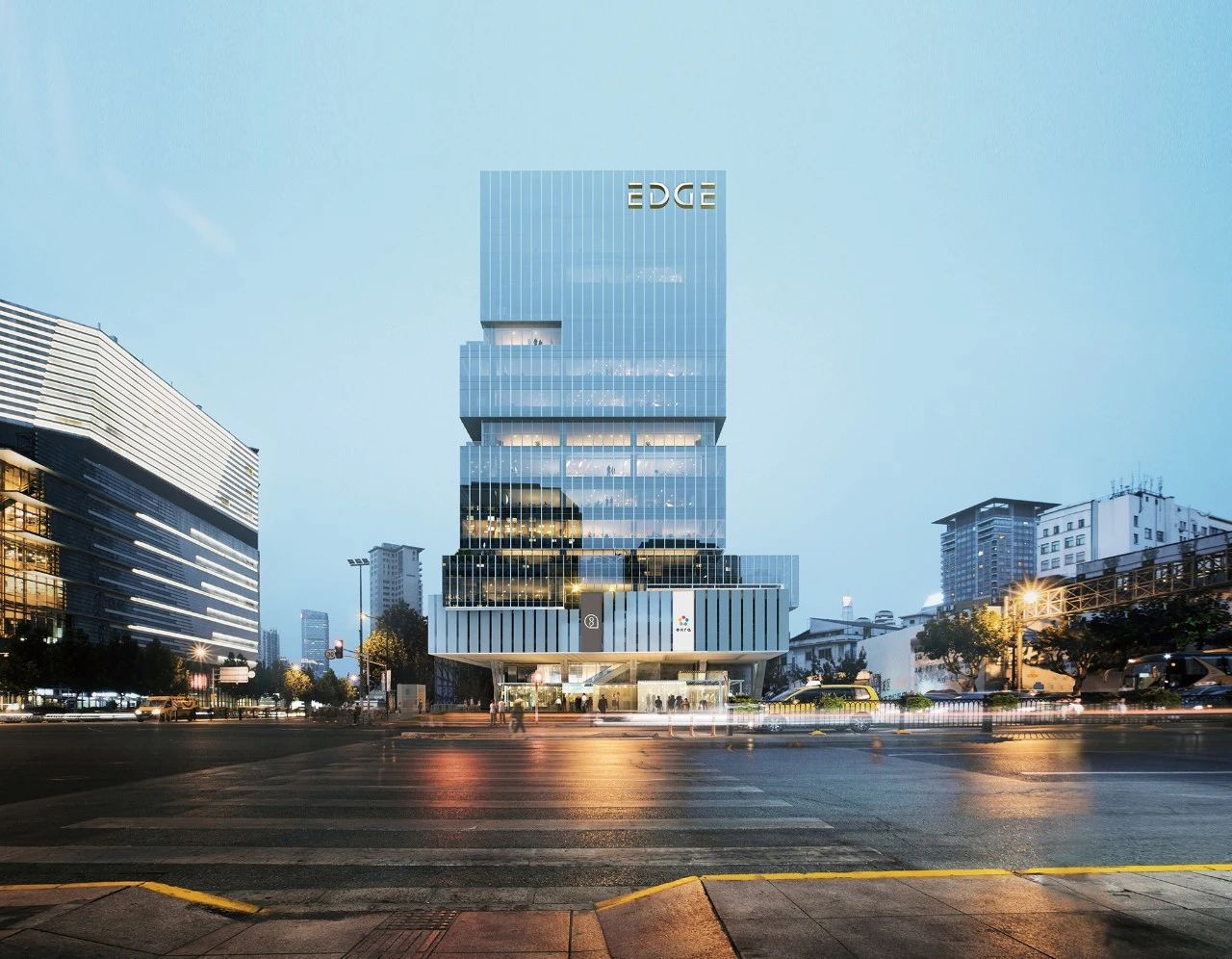 上海盈凯文化广场 UCCA Edge 艺术中心丨中国上海丨Aedas-2