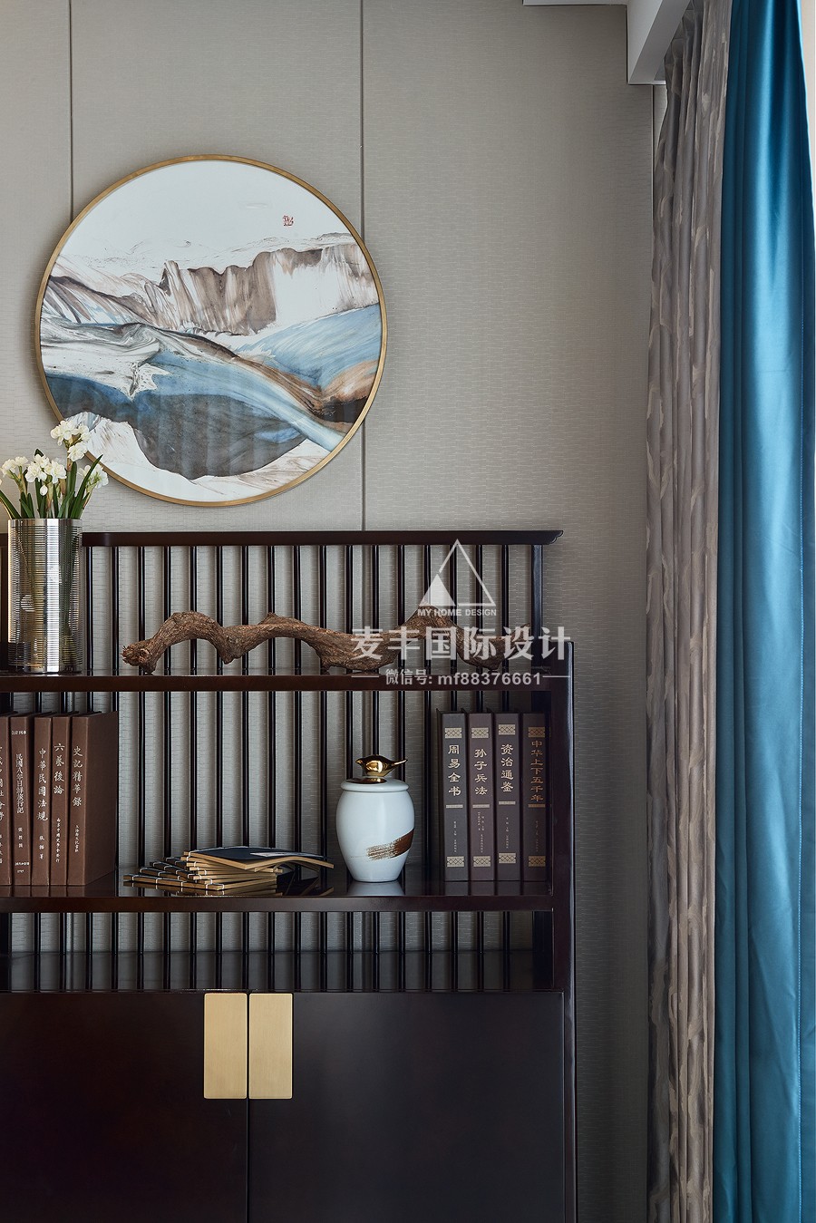 杭州嘉润公馆东方风韵住宅 | 陶幼的简约大气之作-59